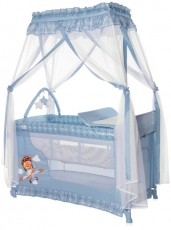 Манеж Lorelli Magic Sleep Blue ADVENTURE